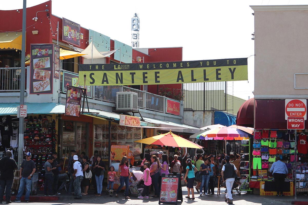 Comprar ropa barata Los Ángeles: Los callejones