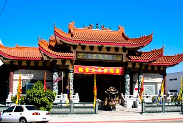 visitar templo chino en Los Ángeles