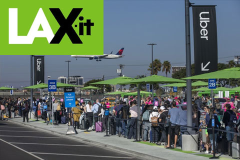 Transporte aeropuerto Los Ángeles: Uber y Lyft